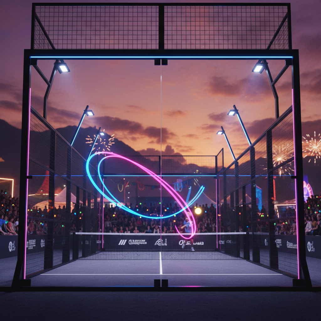 Creamfields lleva el padel al formato festival en Cheshire