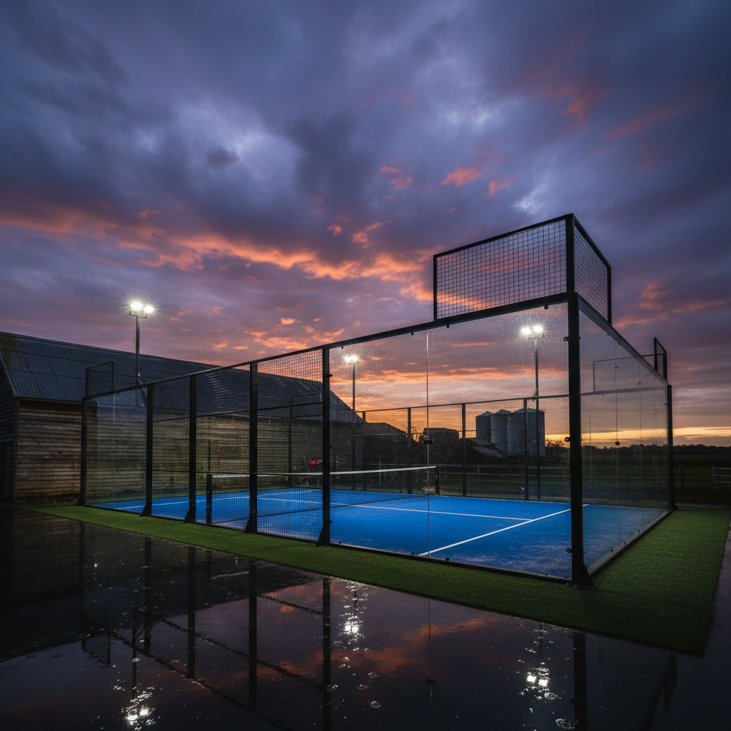 The Padel Farm in York: Hof wird zum Padel-Club