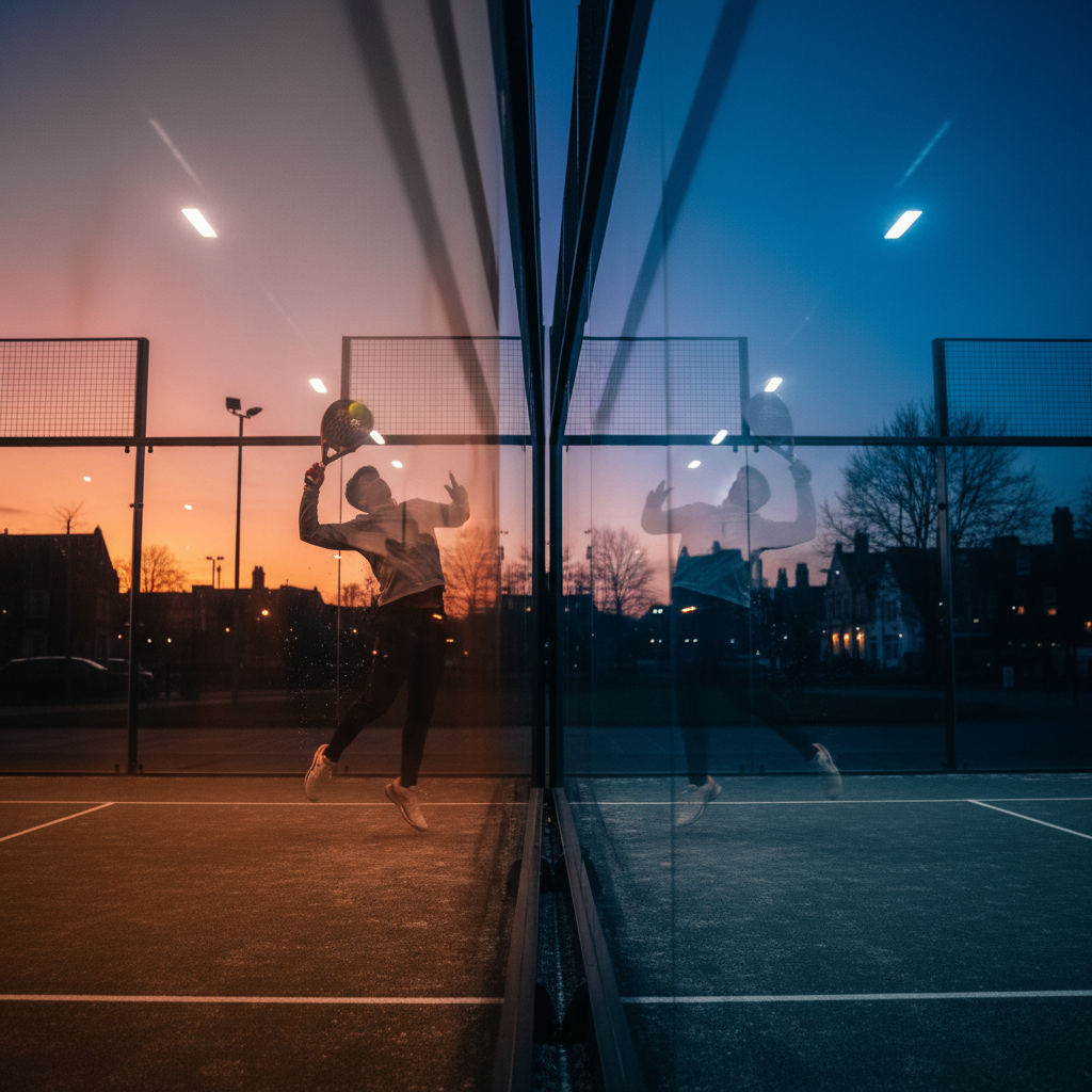 Singles-Padel in Nottingham: UK-Premiere