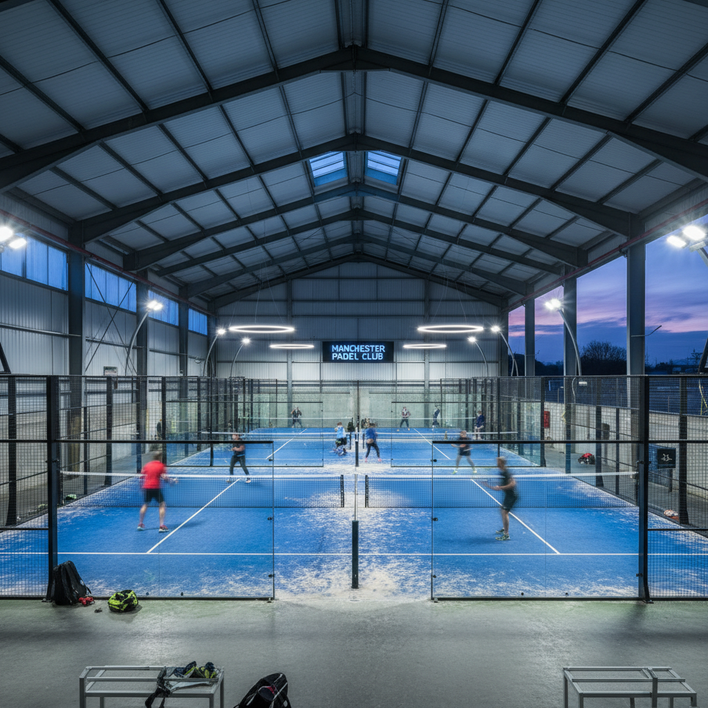 Padel in Manchester: 38 Clubs und 145 Courts