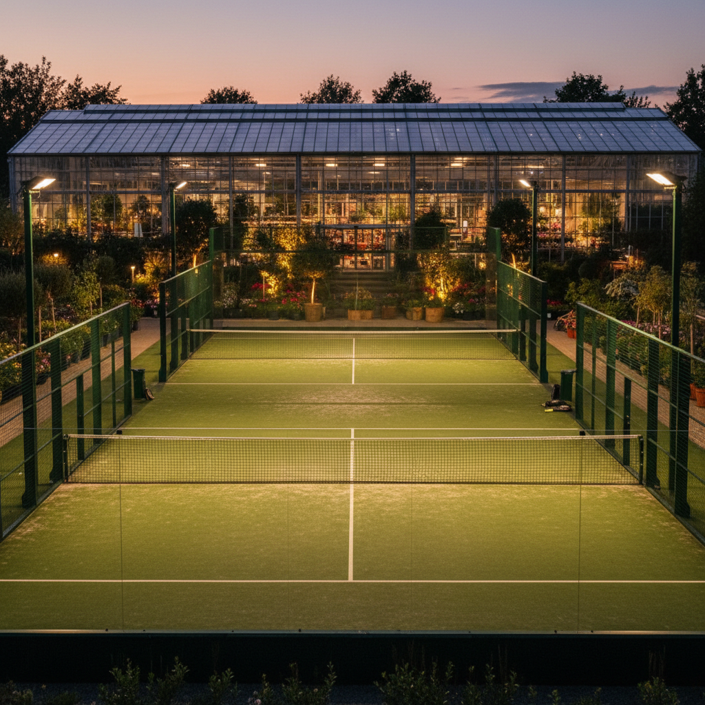 Padel courts planned at Garforth Garden Centre