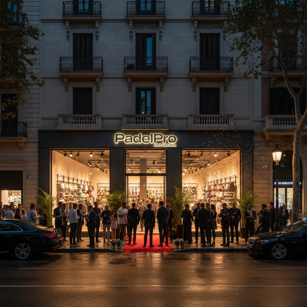 Padel Nuestro opens flagship store in Barcelona