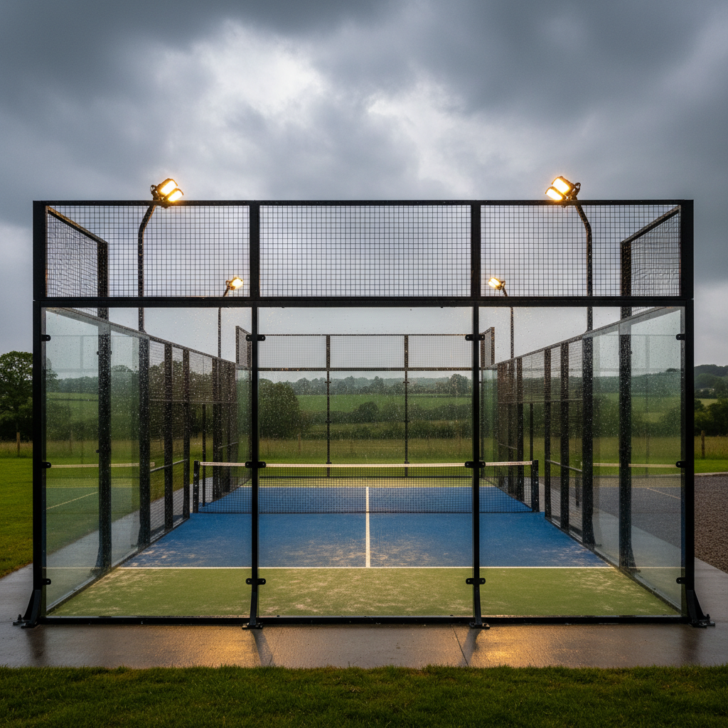 UK padel venues designed for erratic weather