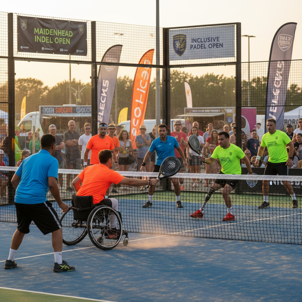 Inclusive Padel Tour returns to Maidenhead